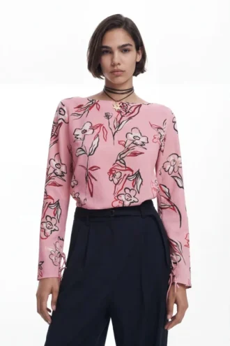 Bloemenblouse