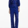 Blouse met uitsnijdingen