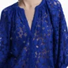 Blouse met uitsnijdingen