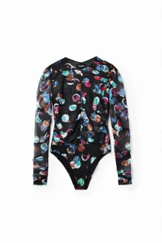 Body’s met fantasievolle stippenprint