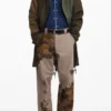 Broek met bloemenprint