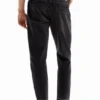 Carrot-fit Jeans met dubbele tailleband