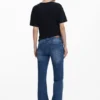 Cherry T-shirt met vetersluiting