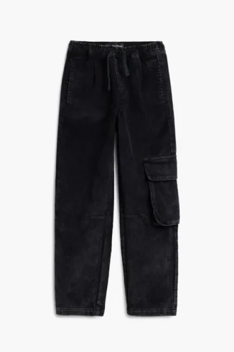 Corduroy cargobroek