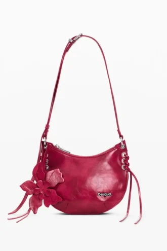 Crossbody-portemonnee met bloemmotief
