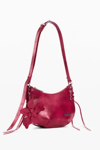 Crossbody-portemonnee met bloemmotief