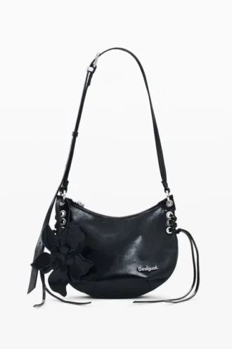 Crossbody-portemonnee met naden