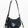 Crossbody-portemonnee met naden