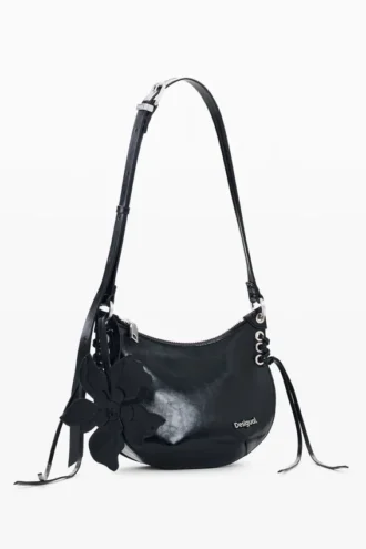 Crossbody-portemonnee met naden