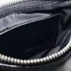 Crossbody-portemonnee met naden