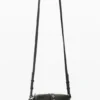 Crossbody-portemonnees met bloemenapplicaties