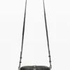 Crossbody-portemonnees met bloemenapplicaties