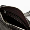 Crossbody-portemonnees met bloemenapplicaties