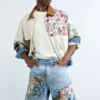 Denim Bermuda’s met patches