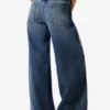 Denim broek met dubbele tailleband Masha Popova