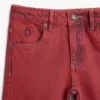 Denim broek met gewassen effect
