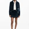 Denim jacquardrok