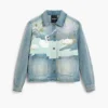 Denim patch-jas