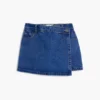 Denim skort