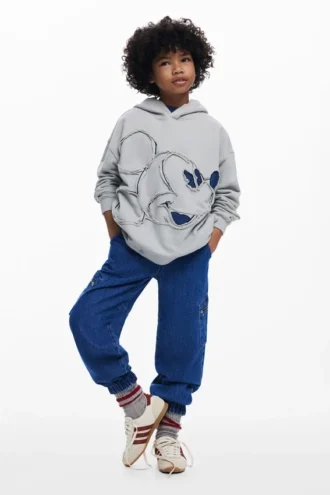 Denim sweatshirt Mickey Mouse™