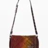 Denim tas met patches