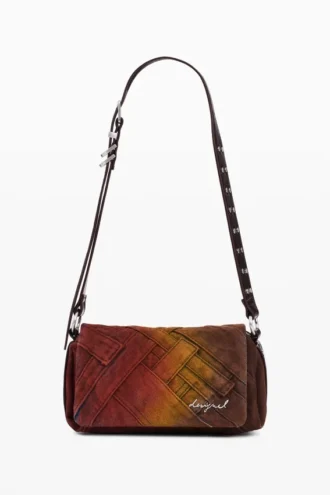 Denim tas met patches