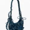 Denim tassen met applicaties