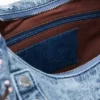 Denim tassen met gespen