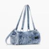 Denim tassen met vakken