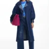 Denim trenchcoat