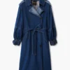 Denim trenchcoat