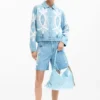 Denimjas met borduursel