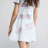 Denimjurk met print