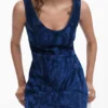 Denimjurk met print