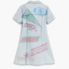 Denimjurk met print