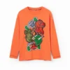 Desigual T-shirt met dinosaurussen