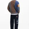 Dikke Patchwork Trui