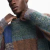 Dikke Patchwork Trui