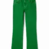 Effen flare-Jeans