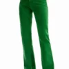 Effen flare-Jeans