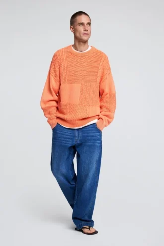 Effen gebreide Trui