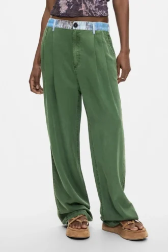 Effen rechte Broek