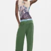Effen rechte Broek