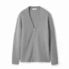 Effen vest met textuur