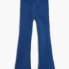 Elastische denim broek