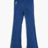 Elastische denim broek