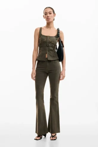 Flared broek