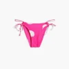 Fuchsia onderkleding met schelpenprint