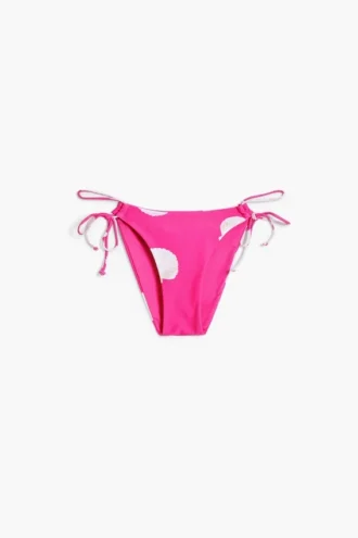 Fuchsia onderkleding met schelpenprint
