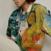 Gaugin-overhemd met print